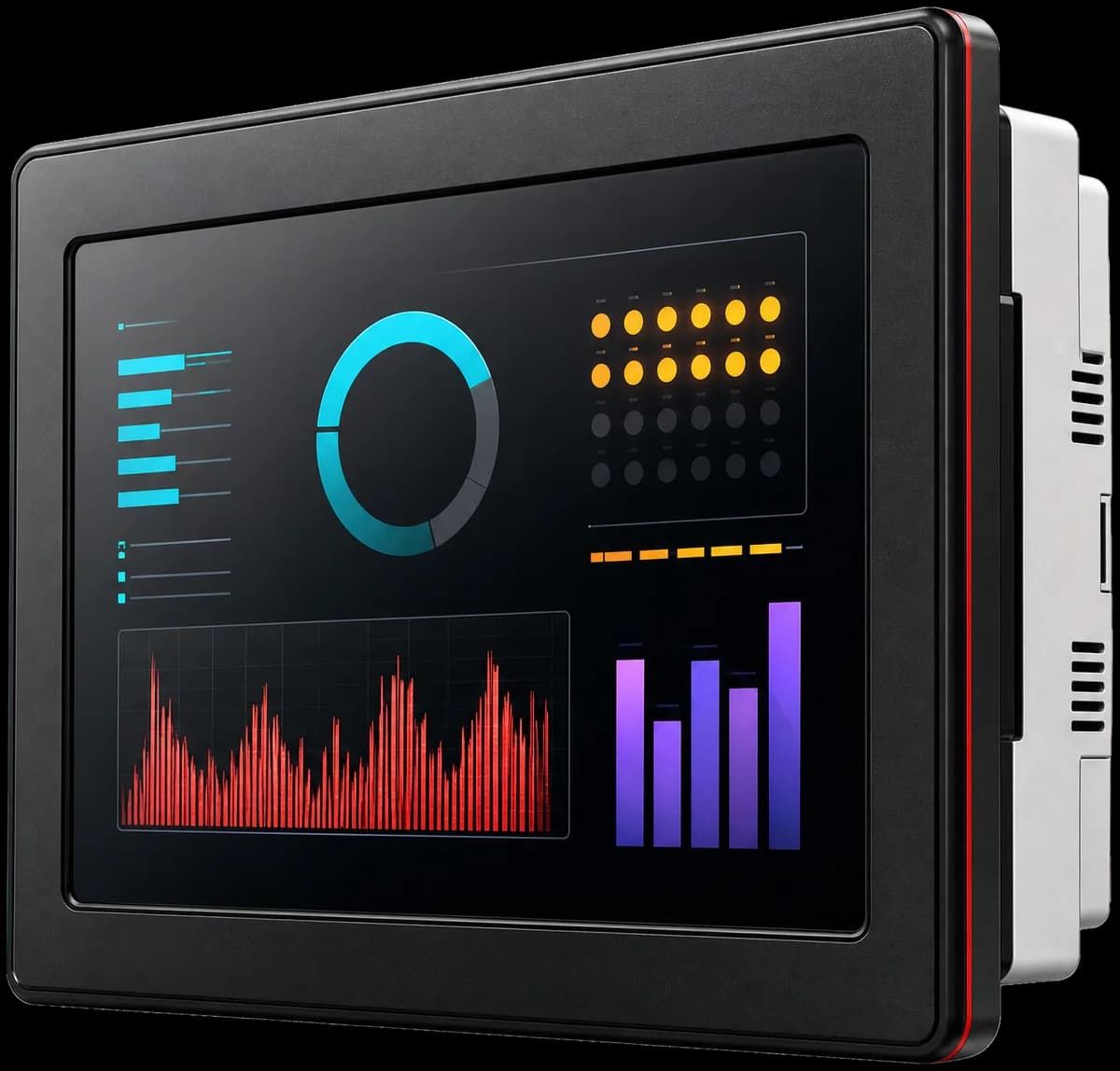 Industrial HMI touch panel